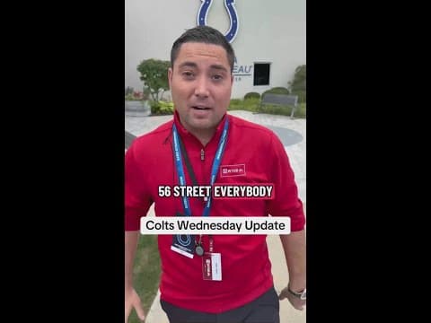 Colts prepare for Week 7 vs. Chargers