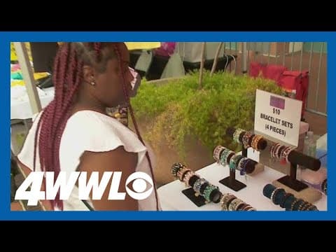 Local vendors get a chance to shine during Essence Fest