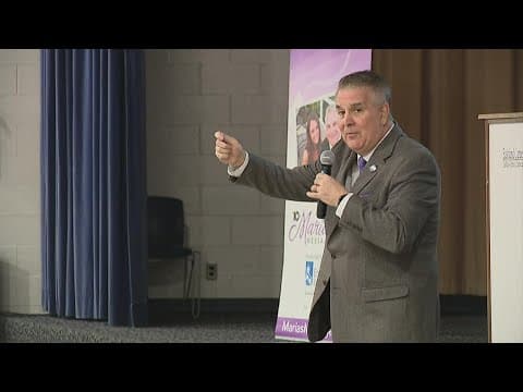 Dom Tiberi takes 'Maria's Message' to Eastland-Fairfield Career Center