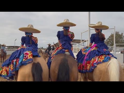 Young San Diego Escaramuzas, Mexican equestrians, become first to compete in Mexico Olympics