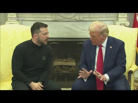 Zelenskyy brings Europe's top leaders with him to meet Trump on ending Russia's war