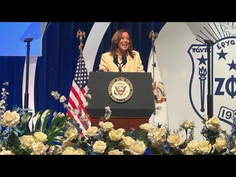 LIVE: VP Harris leaving Indy