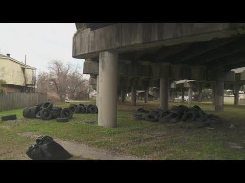Proposed solutions for illegal tire dumping in New Orleans