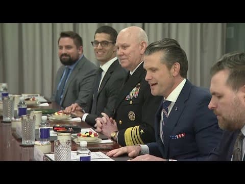 Trump will speak at a hastily called meeting of top military leaders, AP source says