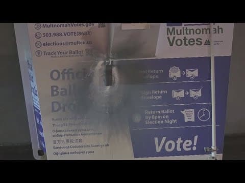 Ballot boxes burned in Oregon and Washington state