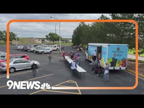 Weld Food Bank mobile pantry helps distribute food across the region
