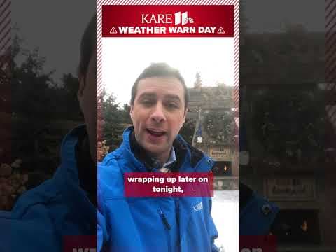 The first wave of snow has arrived! #KARE11's Ben Dery walks through what to expect. #mnwx #shorts
