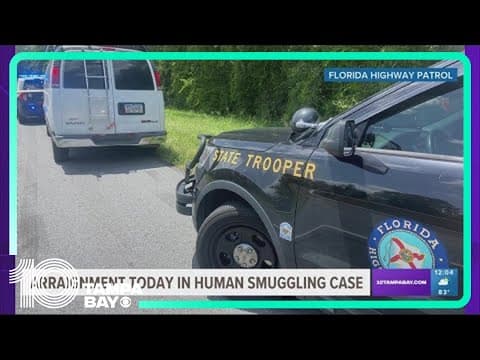 Man charged under Florida human smuggling law to be arraigned