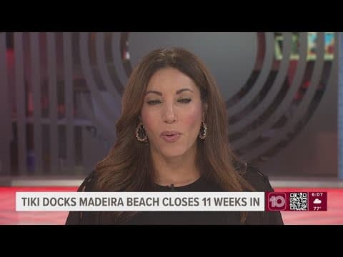 Tiki Docks Madeira Beach closes 11 weeks after its grand opening