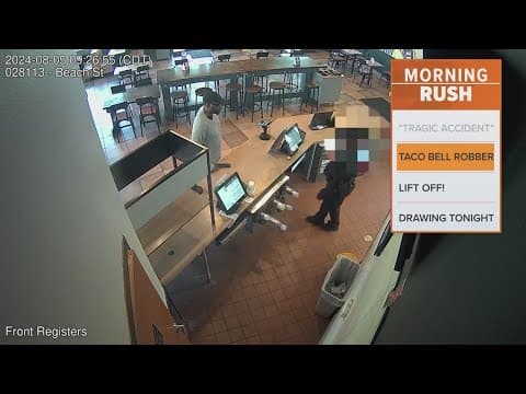 Fort Worth police looking for man who robbed Taco Bell at gunpoint