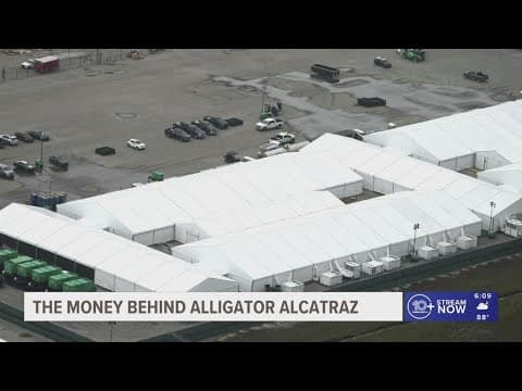 Here's a closer look at the money behind 'Alligator Alcatraz'