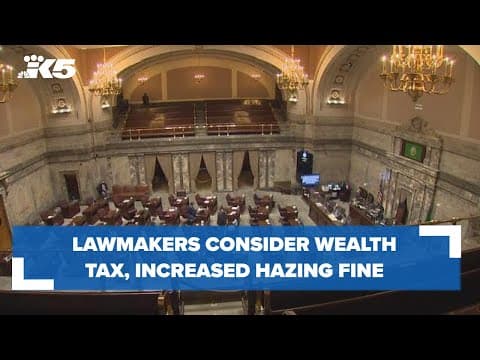 In Session: Lawmakers consider wealth tax proposal, increased hazing fine