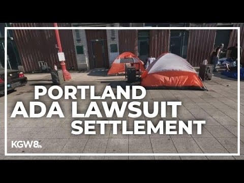 Settlement reached in disability lawsuit against Portland