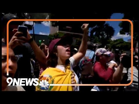 Protests and uncertainty in Venezuela amid election results dispute