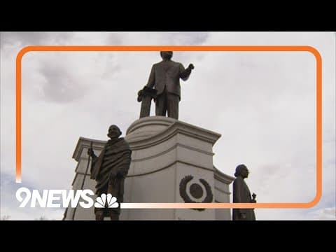 Former Denver mayor, Colorado state representative condemn vandalism of Martin Luther King Jr. memor