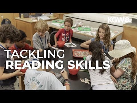 Southeast Portland tutoring program aims to boost low state literacy rate