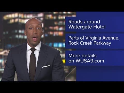 Road closures extended in DC following Israeli Prime Minister's visit