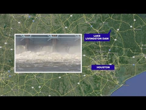 Texas dam on the verge of collapse