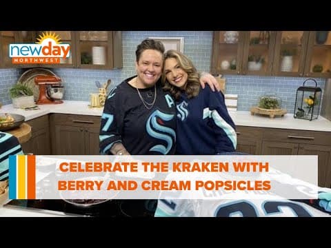 Climate Pledge Arena chef helps us cool off with elevated popsicles as the Kraken heat up - New Day