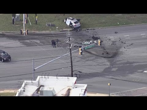 Car crash leaves adult dead, boy critically injured, and 3 teens hospitalized