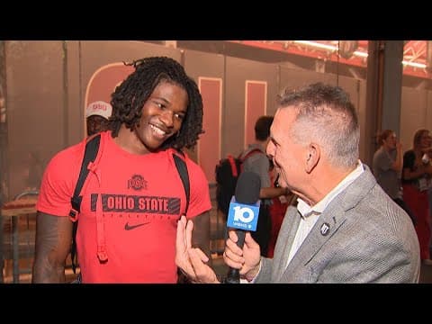 Jeremiah Smith discusses victory against Ohio University
