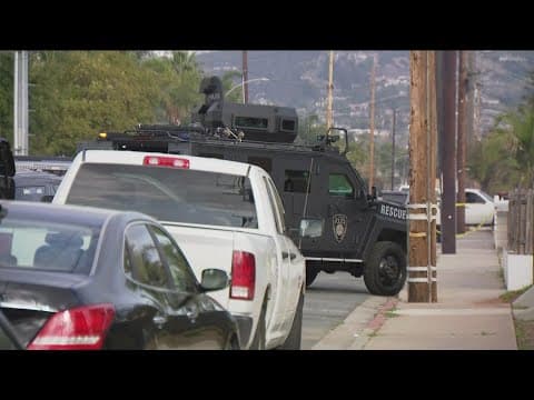 Hours-long SWAT standoff with burglar in El Cajon ends peacefully