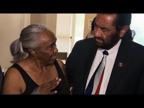 Rep. Al Green’s visit to Missouri City senior apartment complex disrupted amid elevator outage conce