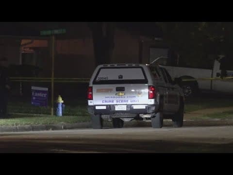 Woman found shot to death in car crashed into tree outside northwest Houston home, HCSO says
