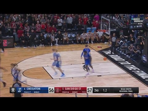 SDSU Aztecs head to the Final Four | The highlights of the game