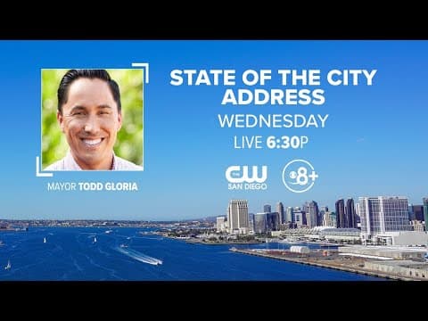 Mayor Gloria to deliver 2024 San Diego State of the City address