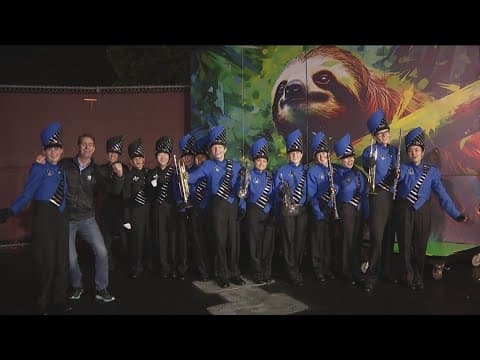 Welcome to the Jungle: San Marcos Marching Band helps save the 'Sloth'