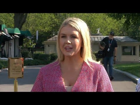 Karoline Leavitt speaks about military posture and Iran