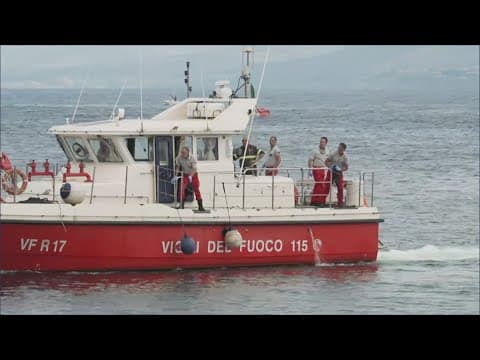 Five bodies discovered while searching 'super yacht' wreck off Italy coast