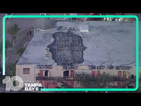 AERIALS: Fire kills multiple animals at Alligator & Wildlife Discovery Center