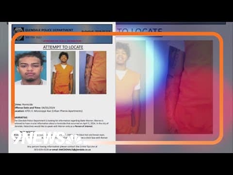 Glendale homicide: Photos released of person of interest