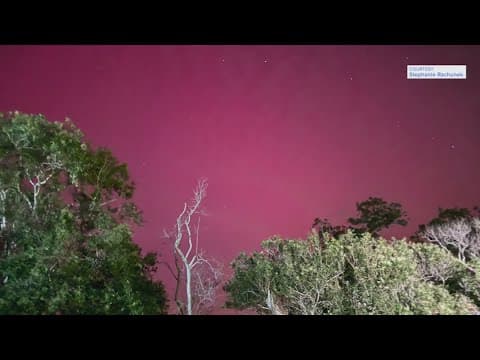 Photos of Northern Lights near Houston area