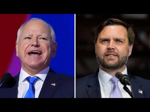 Previewing vice presidential debate between JD Vance, Tim Walz