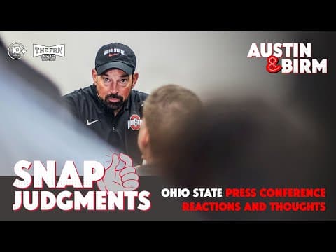 Snap Judgments: Ohio State, Ryan Day focused on efficiency, chasing perfection heading into October