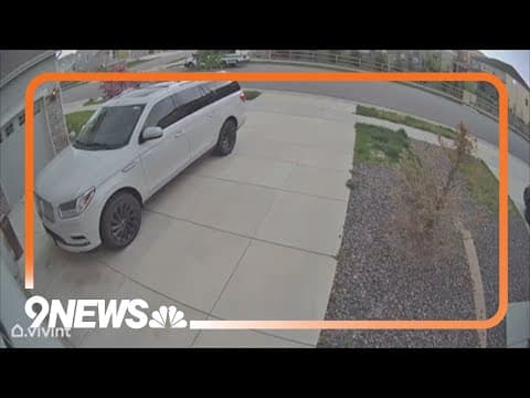 Security camera captures sound of lightning hitting home in Erie