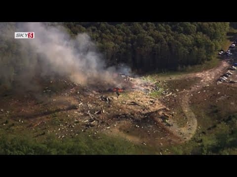 There are no survivors in the blast at a Tennessee explosives factory, sheriff says