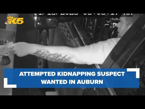 Auburn police searching for attempted kidnapping suspect