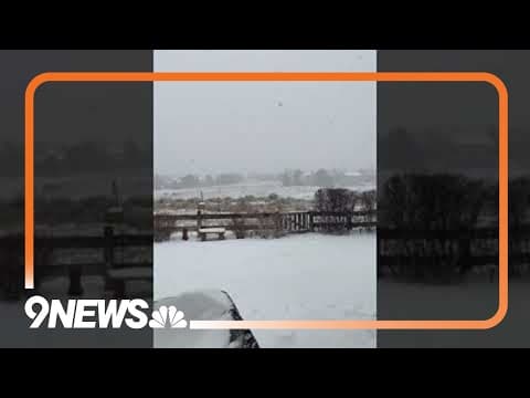 Winter Weather Advisory issued as Denver area prepares for early snow impact