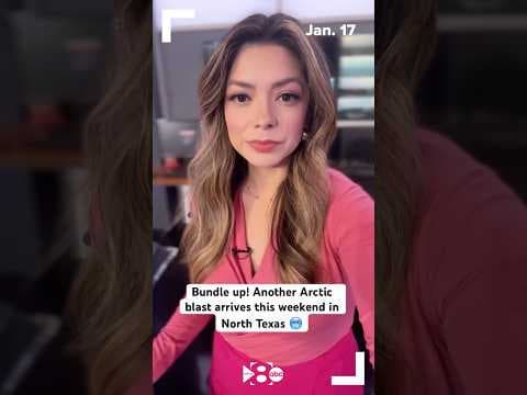 North Texas is bracing for a sharp temperature drop as another Arctic front arrives this weekend.￼