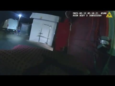 Body cam footage released of North Texas police unknowingly shooting at business owner