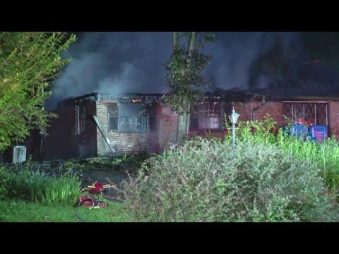 Fire causes extensive damage to home on Indy's northwest side