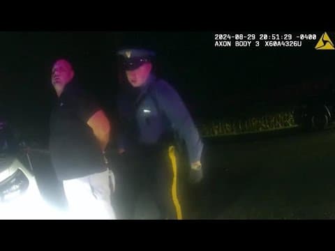 FULL VIDEO: Bodycam video shows arrest of driver accused of killing Johnny and Matthew Gaudreau