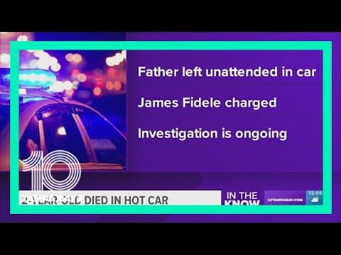 Reports: Florida 2-year-old dies after being left in hot car, father arrested
