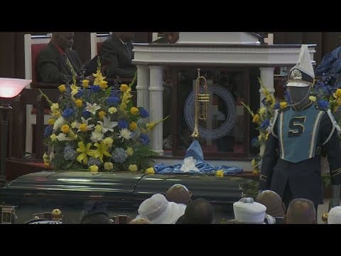 Funeral held for Southern University student Caleb Wilson