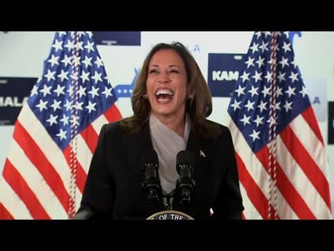 New poll shows VP Kamala Harris trailing Donald Trump in 2024 presidential race