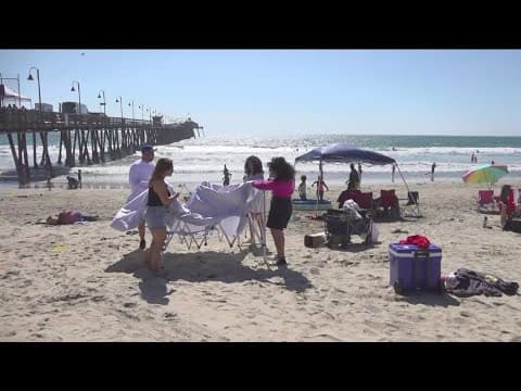 Crowds get ready for the 4th of July across San Diego County